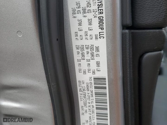 2015 Jeep Grand Cherokee Limited with VIN 1C4RJFBM0FC733647, listed as a Copart auction lot 49404375 with 150,834 mi miles and Clean Title. Bid and sale history available at carsss.com. Image 13.