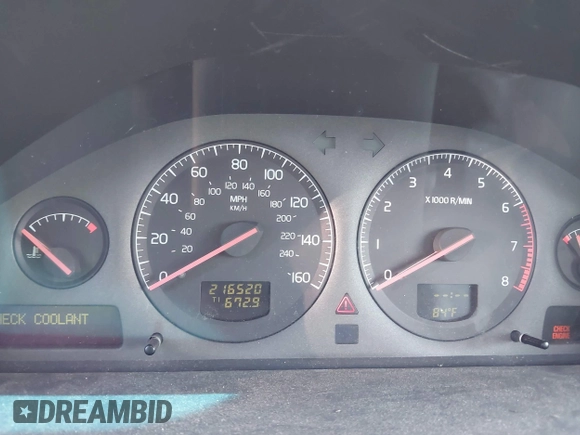 2001 Volvo V70 с VIN YV1SW53D411061537, выставлен на аукционе IAAI как лот 42397688 с пробегом 216 520 миль миль и . История ставок и продаж доступна на DreamBid. Изображение 7.