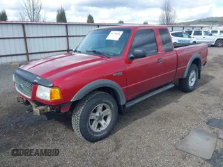 2002 Ford Ranger XL Fleet with VIN 1FTZR45E02PA79642, listed as a IAAI auction lot 41778538 with 211,139 mi miles. Bid and sale history available at carsss.com. Image 2.