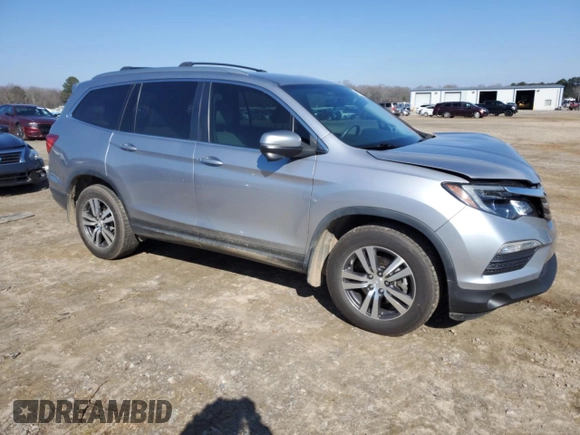 2017 Honda Pilot EX with VIN 5FNYF6H38HB054680, listed as a Copart auction lot 45133725 with 103,764 mi miles and Salvage Title. Bid and sale history available at DreamBid. Image 4.