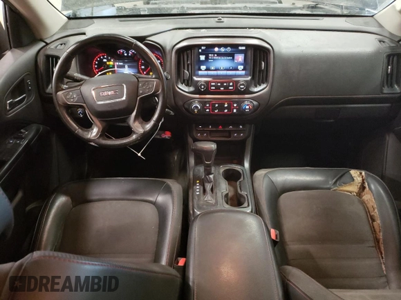 2015 GMC Canyon 4WD SLE with VIN 1GTH6BE32F1168788, listed as a Copart auction lot 76972934 with 158,562 mi miles and Salvage Title. Bid and sale history available at carsss.com. Image 8.