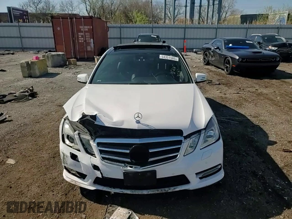 2013 Mercedes-Benz E 350 Luxury with VIN WDDHF8JB6DA737273, listed as a Copart auction lot 54351585 with Not provided miles and Salvage title. Bid and sale history available at DreamBid. Image 13.