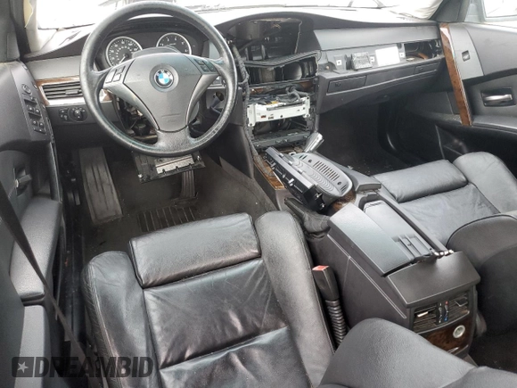2006 BMW 5 Series 550i with VIN WBANB53576CP00817, listed as a Copart auction lot 84458944 with 165,542 mi miles and Non Repairable. Bid and sale history available at DreamBid. Image 8.