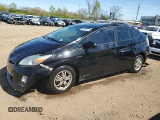 2010 Toyota Prius II z VIN JTDKN3DU2A0011186, wystawiony jako Copart lot #56255805 z przebiegiem 194 329 mil mil oraz Szkoda całkowita • Salvage title. Historia ofert i sprzedaży dostępna na DreamBid. Obrazek 1.