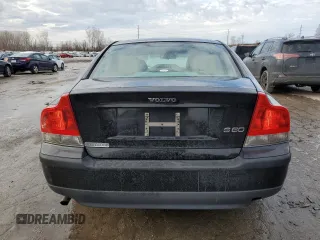 2003 Volvo S60 2.4L with VIN YV1RS61T632284394, listed as a Copart auction lot 89223865 with 204,425 mi miles and Salvage Title. Bid and sale history available at carsss.com. Image 6.