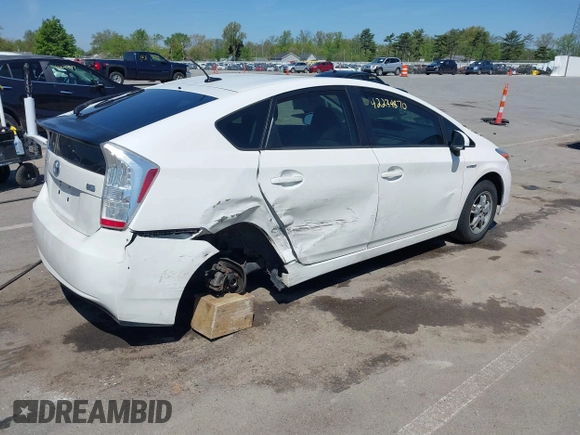 2010 Toyota Prius II z VIN JTDKN3DU7A0072453, wystawiony jako IAAI lot #42234870 z przebiegiem 242 177 mil mil oraz . Historia ofert i sprzedaży dostępna na DreamBid. Obrazek 4.