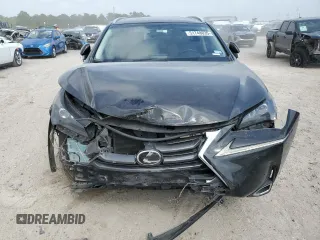 2017 Lexus NX 200t with VIN JTJYARBZ2H2053778, listed as a Copart auction lot 51748035 with 145,130 mi miles and Salvage Title. Bid and sale history available at DreamBid. Image 5.