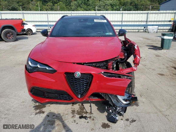 2024 Alfa Romeo Stelvio Veloce with VIN ZASPAKBNXR7D74644, listed as a Copart auction lot 69200074 with 1,779 mi miles and Salvage Title. Bid and sale history available at carsss.com. Image 5.