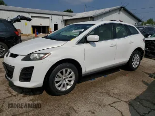 2011 Mazda CX-7 i SV z VIN JM3ER2A59B0395808, wystawiony jako Copart lot #59576945 z przebiegiem 120 098 mil mil oraz Szkoda całkowita • Salvage title. Historia ofert i sprzedaży dostępna na DreamBid. Obrazek 1.