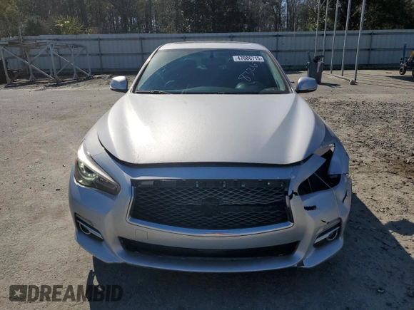 2014 Infiniti Q50 Premium with VIN JN1BV7AP3EM692322, listed as a Copart auction lot 47086715 with 136,861 mi miles and Salvage Title. Bid and sale history available at carsss.com. Image 5.