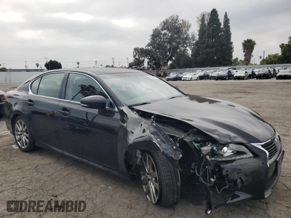 2015 Lexus GS 350 with VIN JTHBE1BL7FA013689, listed as a Copart auction lot 55240475 with 48,324 mi miles and Salvage title. Bid and sale history available at DreamBid. Image 4.