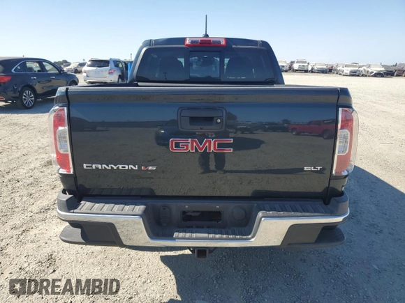 2018 GMC Canyon 4WD SLT with VIN 1GTG6DEN4J1219631, listed as a Copart auction lot 62603815 with 37,384 mi miles and Salvage title. Bid and sale history available at DreamBid. Image 6.