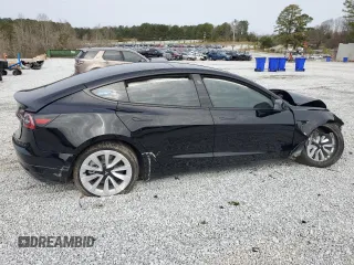 2022 Tesla Model 3 Long Range with VIN 5YJ3E1EB1NF178703, listed as a Copart auction lot 44350175 with 0 mi miles and Salvage Title. Bid and sale history available at carsss.com. Image 3.