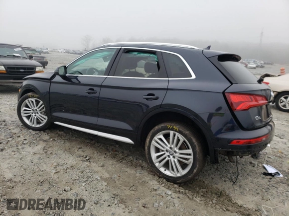 2018 Audi Q5 Premium Plus with VIN WA1BNAFY9J2100515, listed as a Copart auction lot 70344012 with Not Provided miles. Bid and sale history available at carsss.com. Image 2.