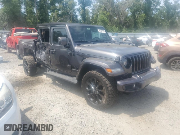 2021 Jeep Gladiator High Altitude z VIN 1C6HJTFG7ML579232, wystawiony jako Copart lot #54402575 z przebiegiem 54 125 mil mil oraz Nie do naprawy • Non repairable. Historia ofert i sprzedaży dostępna na DreamBid. Obrazek 4.