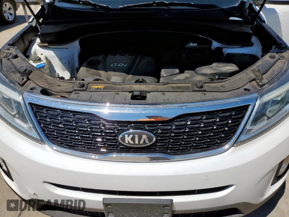 2014 Kia Sorento LX with VIN 5XYKT4A66EG499575, listed as a Copart auction lot 53900745 with 123,487 mi miles and Salvage Title. Bid and sale history available at DreamBid. Image 11.