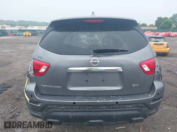 2019 Nissan Pathfinder SV with VIN 5N1DR2MN0KC616920, listed as a IAAI auction lot 42254795 with 8,897 mi miles and . Bid and sale history available at DreamBid. Image 16.