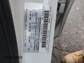 2013 Mazda 3 Mazdaspeed3 Touring with VIN JM1BL1L38D1805725, listed as a Copart auction lot 81164284 with Not Provided miles and Salvage Title. Bid and sale history available at DreamBid. Image 12.