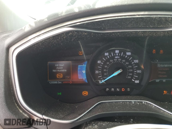 2016 Ford Fusion SE with VIN 3FA6P0HD5GR271861, listed as a Copart auction lot 62743295 with 125,599 mi miles and Salvage title. Bid and sale history available at DreamBid. Image 9.