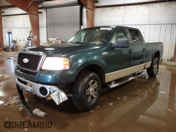 2007 Ford F-150 XLT with VIN 1FTPW14V57FA22401, listed as a Copart auction lot 44756715 with 218,916 mi miles and Clean Title. Bid and sale history available at carsss.com. Image 1.