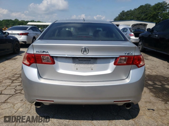 2012 Acura TSX Technology with VIN JH4CU2F64CC001162, listed as a Copart auction lot 57462105 with 118,414 mi miles and Salvage title. Bid and sale history available at DreamBid. Image 6.