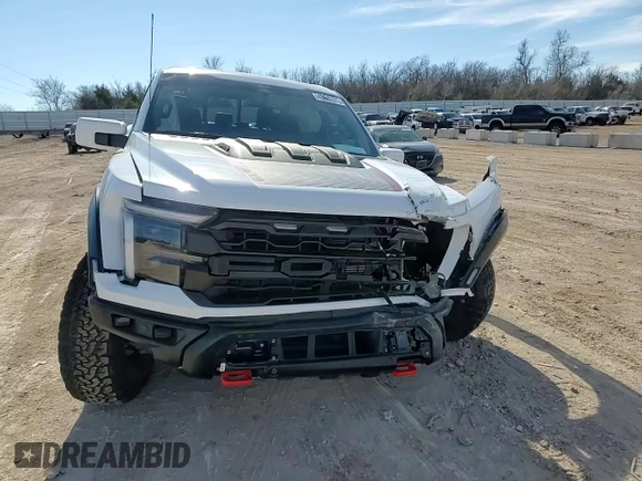 2024 Ford F-150 Raptor with VIN 1FTFW1RJ9RFB89090, listed as a Copart auction lot 43642975 with 5,164 mi miles and Salvage Title. Bid and sale history available at DreamBid. Image 10.