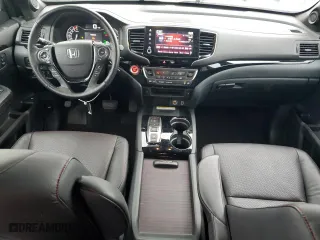 2023 Honda Ridgeline Black Edition with VIN 5FPYK3F85PB031985, listed as a Copart auction lot 45533085 with 23,453 mi miles and Salvage Title. Bid and sale history available at carsss.com. Image 8.