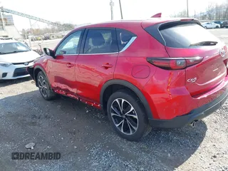2023 Mazda CX-5 2.5 S Premium Plus Package with VIN JM3KFBEMXP0229561, listed as a IAAI auction lot 41967266 with 9,244 mi miles. Bid and sale history available at carsss.com. Image 3.