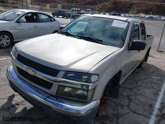 2008 Chevrolet Colorado LT w/1LT with VIN 1GCCS13E488124788, listed as a IAAI auction lot 41503133 with 1 mi miles. Bid and sale history available at carsss.com. Image 2.