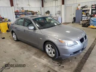 2004 BMW 5 Series 530i with VIN WBANA73554B812937, listed as a Copart auction lot 55138505 with 120,061 mi miles and Clean Title. Bid and sale history available at DreamBid. Image 4.