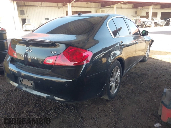 2013 Infiniti G37 Journey with VIN JN1CV6AP5DM718898, listed as a IAAI auction lot 42238083 with 89,422 mi miles and . Bid and sale history available at DreamBid. Image 4.
