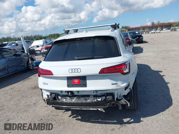 2023 Audi Q5 S line Premium with VIN WA1GAAFY9P2056512, listed as a IAAI auction lot 41686353 with 13,959 mi miles. Bid and sale history available at carsss.com. Image 16.