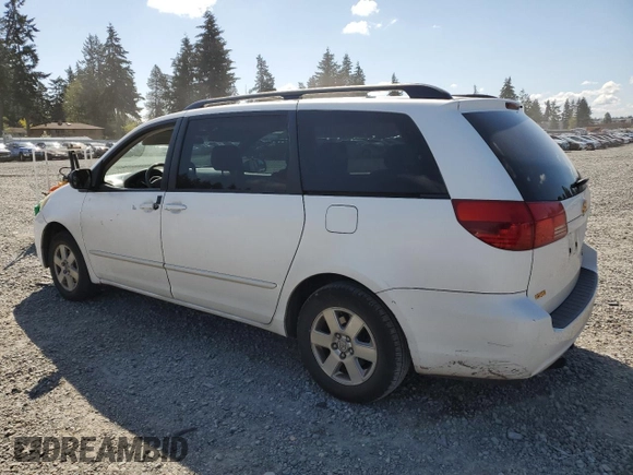 2004 Toyota Sienna CE with VIN 5TDZA23C24S049001, listed as a Copart auction lot 54015845 with 214,749 mi miles and Salvage Title. Bid and sale history available at carsss.com. Image 2.