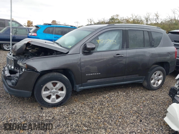 2016 Jeep Compass High Altitude Edition with VIN 1C4NJCEA6GD619825, listed as a IAAI auction lot 40775452 with 101,199 mi miles. Bid and sale history available at carsss.com. Image 14.
