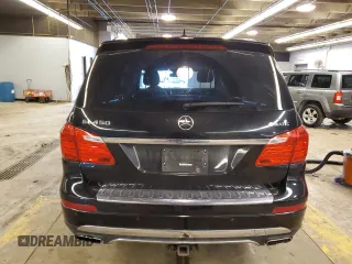 2015 Mercedes-Benz GL-Class GL 450 with VIN 4JGDF6EE7FA570776, listed as a Copart auction lot 82875623 with 104,115 mi miles. Bid and sale history available at carsss.com. Image 6.