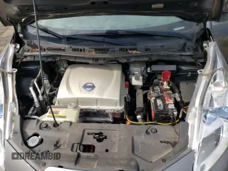 2015 Nissan LEAF SV with VIN 1N4AZ0CPXFC321642, listed as a Copart auction lot 69710373 with 49,954 mi miles. Bid and sale history available at carsss.com. Image 11.