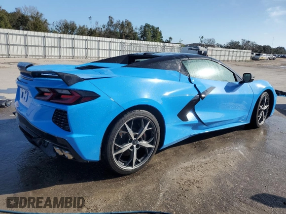 2022 Chevrolet Corvette 3LT with VIN 1G1YC3D44N5110819, listed as a Copart auction lot 74696804 with 3,699 mi miles and Non Repairable. Bid and sale history available at carsss.com. Image 3.