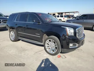 2018 GMC Yukon SLT with VIN 1GKS1BKC2JR296312, listed as a Copart auction lot 82218314 with 92,720 mi miles and Salvage Title. Bid and sale history available at carsss.com. Image 4.