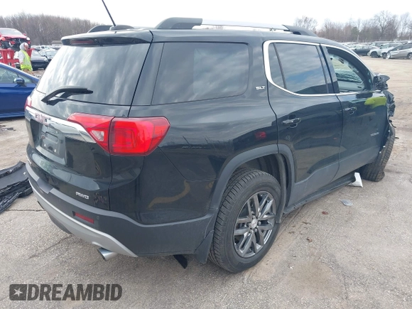 2017 GMC Acadia SLT with VIN 1GKKNULS5HZ324071, listed as a IAAI auction lot 42114675 with 87,298 mi miles and . Bid and sale history available at DreamBid. Image 4.