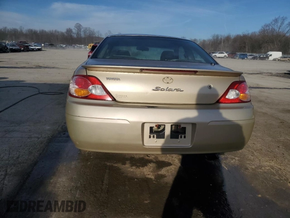 2002 Toyota Solara SE with VIN 2T1CE22P02C001646, listed as a Copart auction lot 49667085 with 204,149 mi miles and Salvage Title. Bid and sale history available at carsss.com. Image 6.