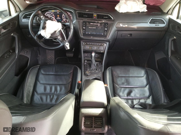 2019 Volkswagen Tiguan SEL Premium with VIN 3VV4B7AX8KM008221, listed as a Copart auction lot 44322485 with 98,448 mi miles and Salvage Title. Bid and sale history available at carsss.com. Image 8.