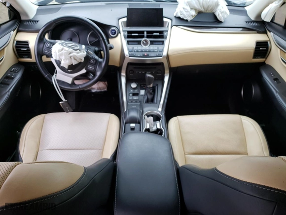2016 Lexus NX 300h with VIN JTJYWRBZ7G2010098, listed as a Copart auction lot 37626824 with 0 mi miles. Bid and sale history available at carsss.com. Image 8.