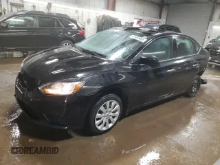 2017 Nissan Sentra S with VIN 3N1AB7AP5HY391072, listed as a Copart auction lot 51464465 with 151,084 mi miles and Salvage Title. Bid and sale history available at carsss.com. Image 1.
