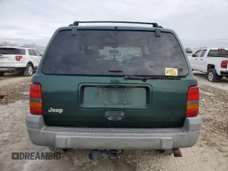1998 Jeep Grand Cherokee Laredo with VIN 1J4GZ58S5WC285562, listed as a Copart auction lot 89204135 with 0 mi miles and Salvage Title. Bid and sale history available at carsss.com. Image 6.