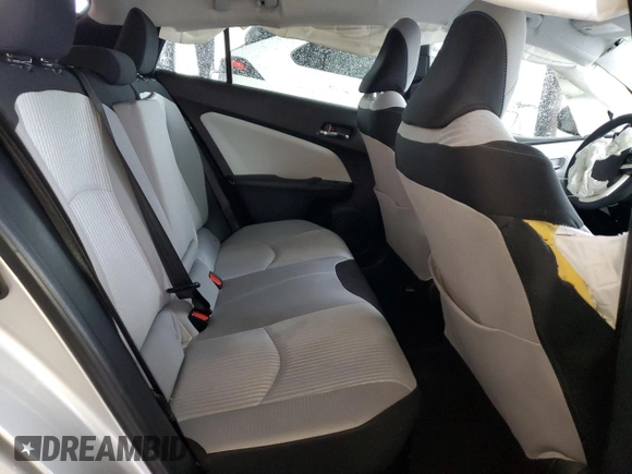 2017 Toyota Prius Two with VIN JTDKBRFU7H3566152, listed as a Copart auction lot 48227095 with 102,768 mi miles and Salvage Title. Bid and sale history available at DreamBid. Image 10.