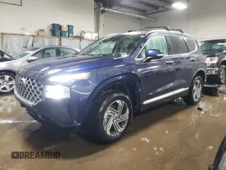 2022 Hyundai Santa Fe XRT with VIN 5NMS6DAJ8NH401602, listed as a Copart auction lot 43572275 with 44,982 mi miles and Salvage Title. Bid and sale history available at carsss.com. Image 1.