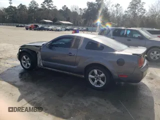 2007 Ford Mustang Deluxe with VIN 1ZVFT80N875296360, listed as a Copart auction lot 42640795 with 245,254 mi miles and Salvage Title. Bid and sale history available at carsss.com. Image 2.