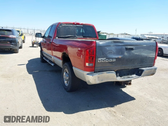 2006 Dodge 2500 SLT with VIN 1D7KS28C76J233704, listed as a IAAI auction lot 42049532 with 297,783 mi miles. Bid and sale history available at carsss.com. Image 3.