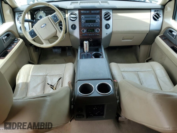 2013 Ford Expedition XLT with VIN 1FMJU1J54DEF38584, listed as a Copart auction lot 54978985 with 180,035 mi miles and Salvage title. Bid and sale history available at DreamBid. Image 8.