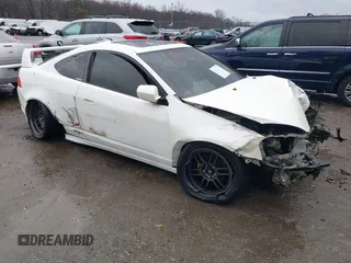 2002 Acura RSX Manual with VIN JH4DC538X2C017198, listed as a IAAI auction lot 41066564 with 193,662 mi miles. Bid and sale history available at carsss.com. Image 1.